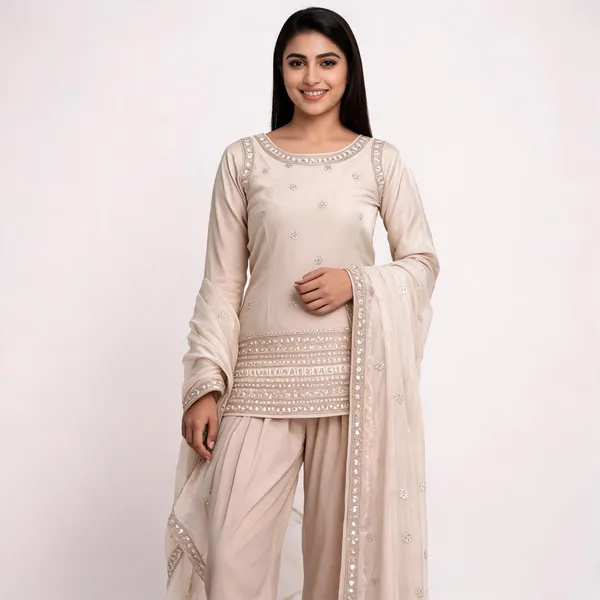Off_White_Silk_Dress_For_Women