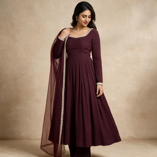 Multicolor_Mal_Chanderi_Anarkali_For_Women