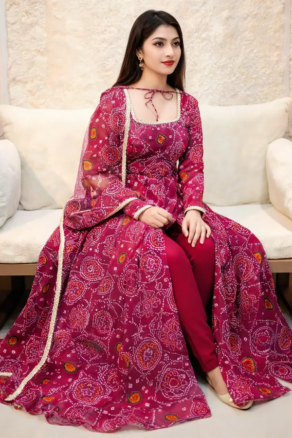 Rani_Pink_Cotton_Anarkali_For_Women