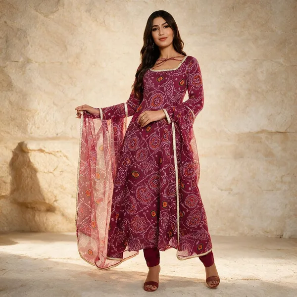 Rani_Pink_Cotton_Anarkali_For_Women