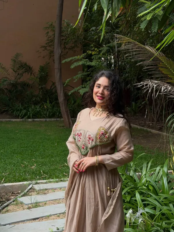 Beige_Embroidered_Anarkali_Suit_Set_for_Women