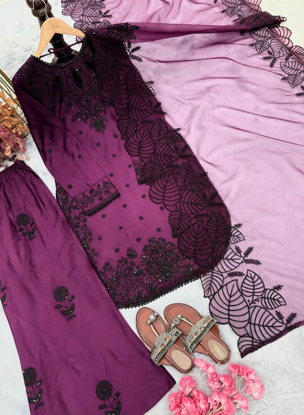 Purple_Embroidered_Sharara_Suit_Set_for_Women
