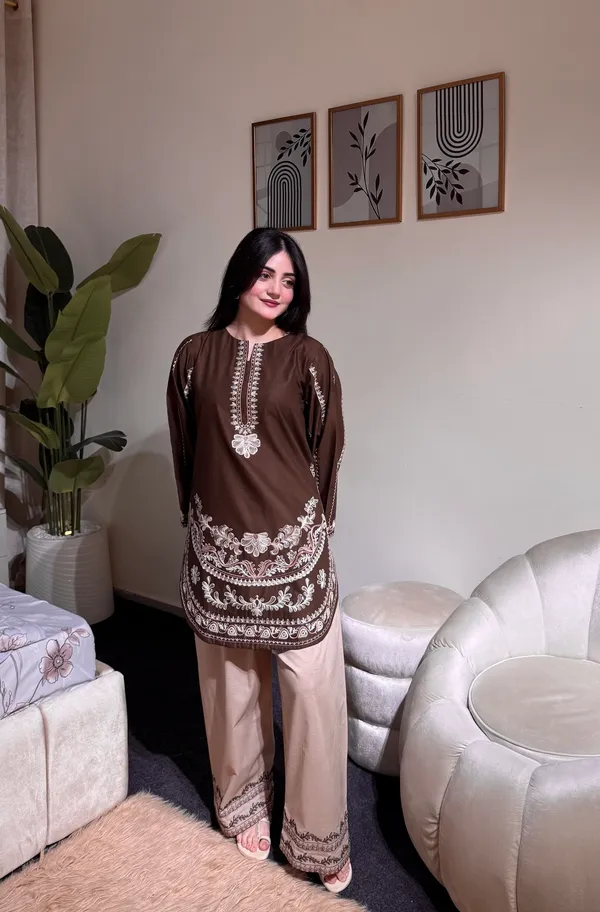 Brown_Roman_Silk_Embroidered_Kurta_Palazzo_Set_for_Women