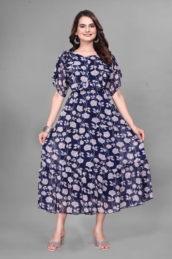 Navy_Floral_Fit_And_Flare_Dress_for_Women