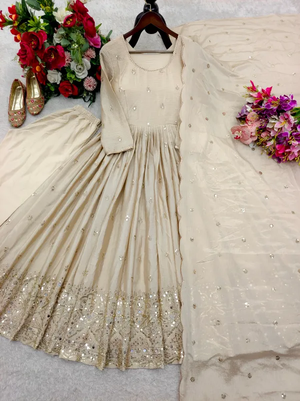 Beige_Embroidered_Anarkali_Suit_For_Women