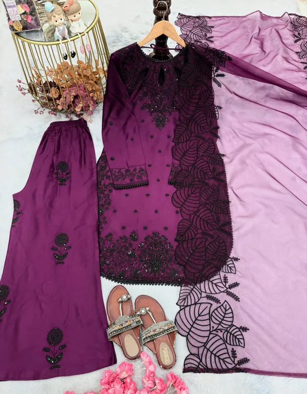 Purple_Embroidered_Sharara_Suit_Set_for_Women