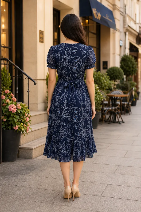 Navy_Floral_Fit_And_Flare_Midi_Dress_for_Women