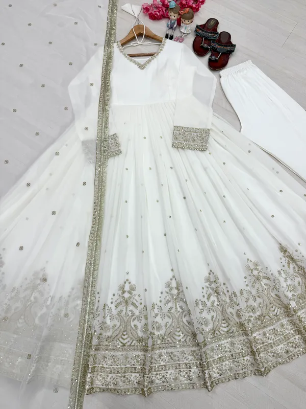 White_Embroidered_Anarkali_Suit_Set_for_Women