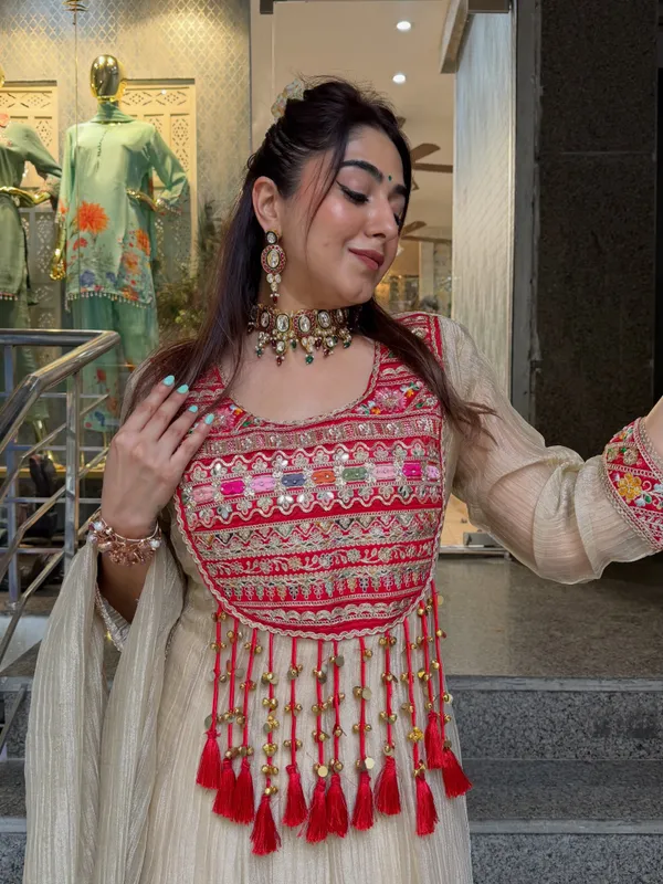 Cream_Embroidered_Anarkali_Suit_Set_for_Women