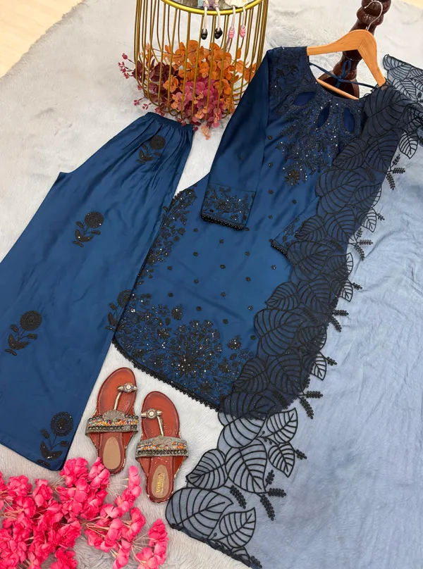 Navy_Blue_Embroidered_Kurta_Pant_Dupatta_Set_for_Women