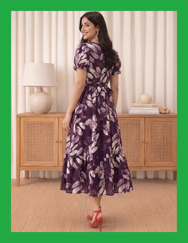 Purple_Floral_Midi_Dress_for_Women