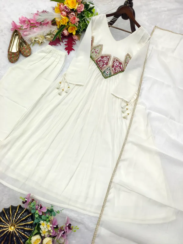 White_Embroidered_Anarkali_Suit_Set_for_Women