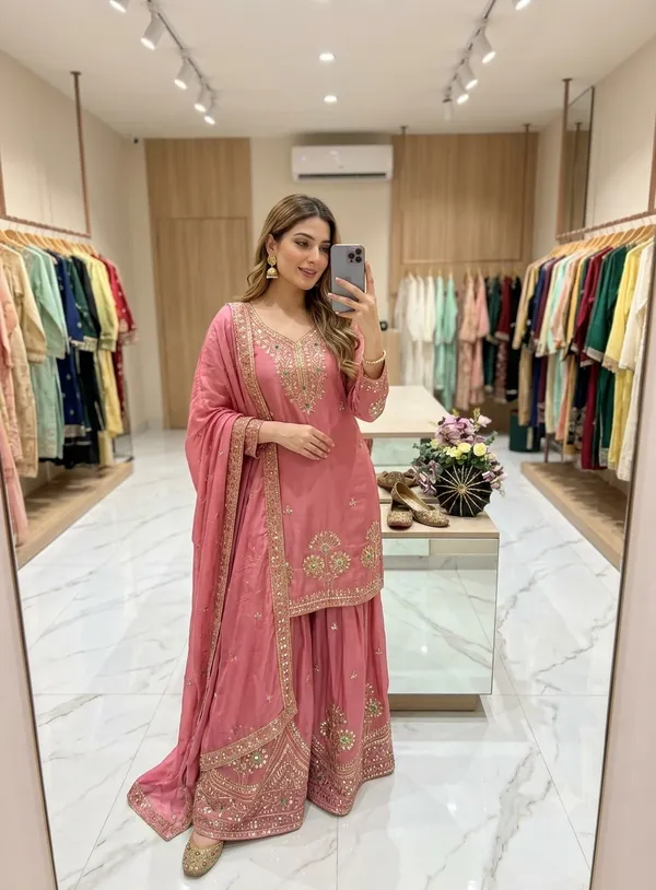 Pink_Embroidered_Straight_Suit_Set_for_Women