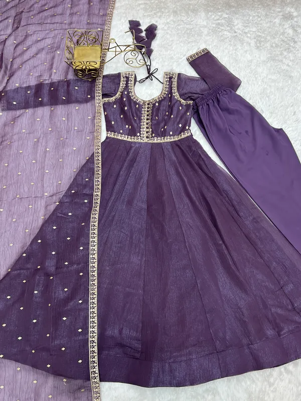 Purple_Embellished_Anarkali_Suit_Set_for_Women
