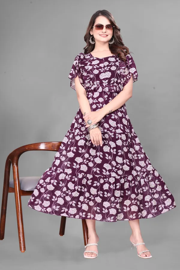 Maroon_Floral_Fit_And_Flare_Dress_for_Women