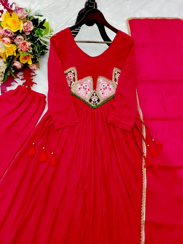 Red_Embroidered_Anarkali_Suit_Set_for_Women