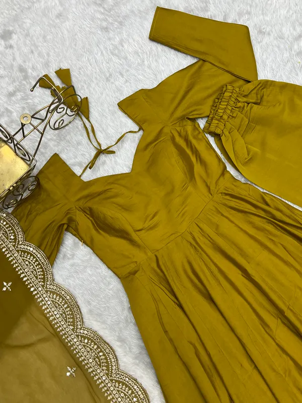 Mustard_Anarkali_Kurta_Set_for_Women