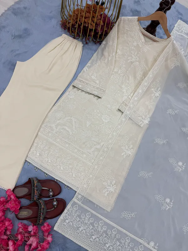 Cream_Embroidered_Straight_Kurta_Set_for_Women