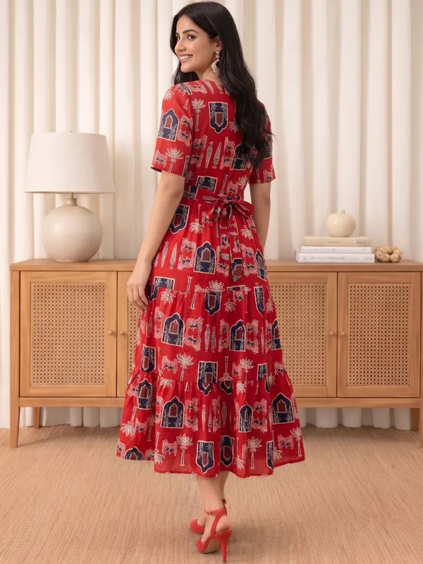 Red_Printed_Fit_And_Flare_Dress_for_Women