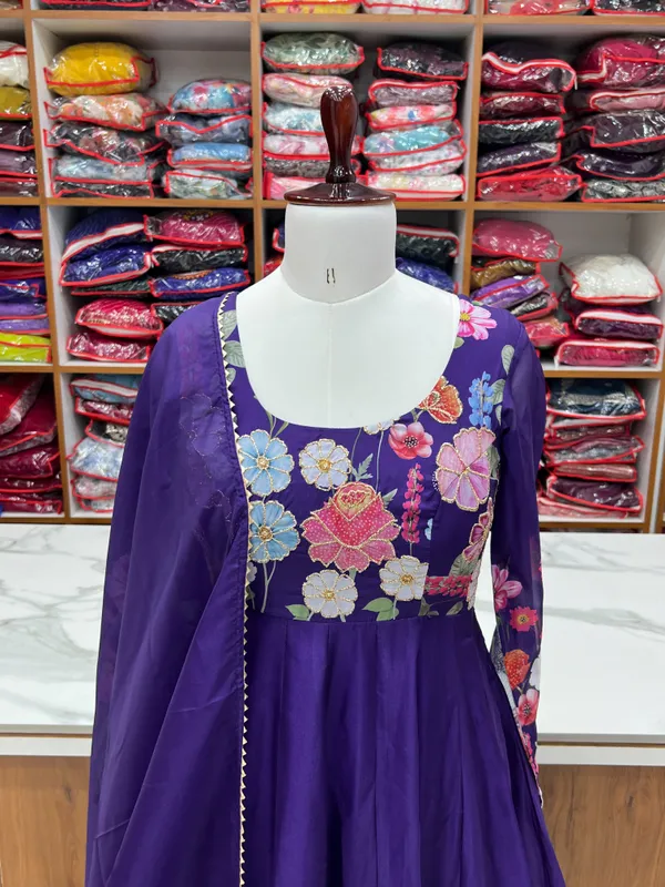 Purple_Floral_Anarkali_Suit_Set_for_Women