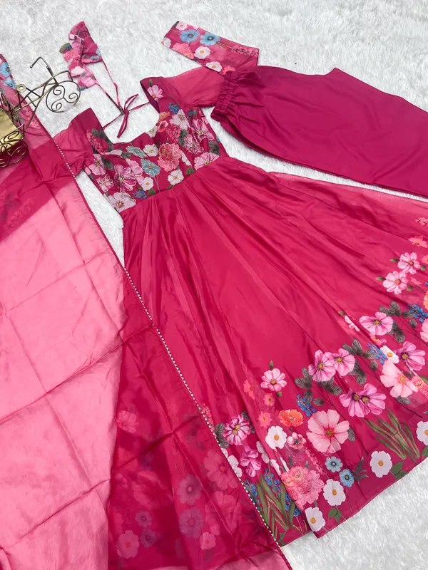 Pink_Floral_Anarkali_Suit_Set_for_Women