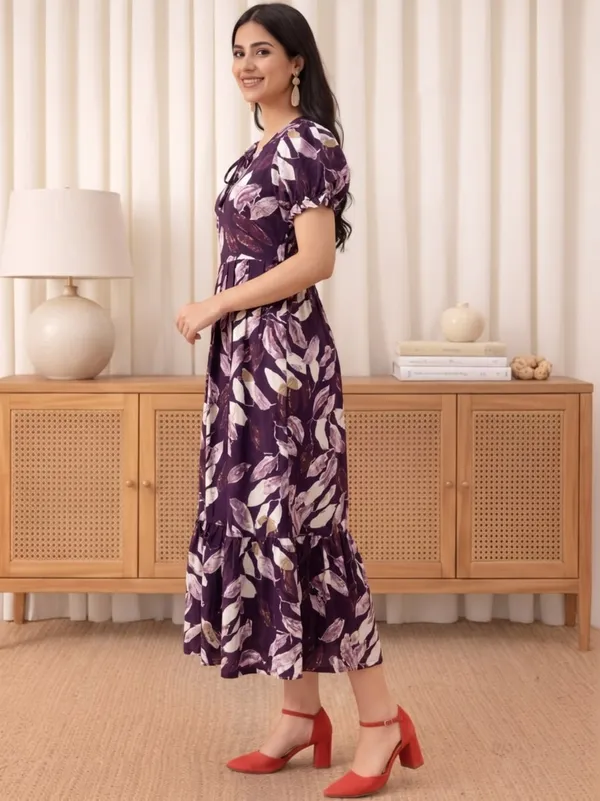 Purple_Floral_Midi_Dress_for_Women