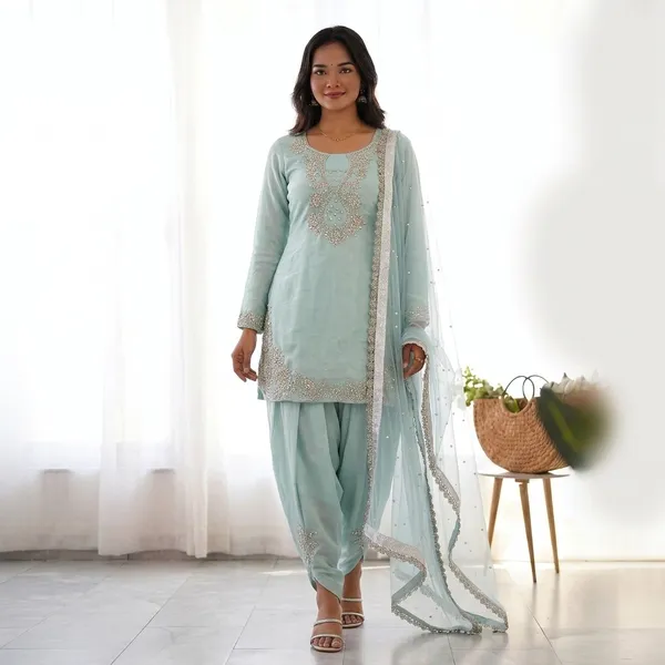 Light_Blue_Cotton_Anarkali_For_Women