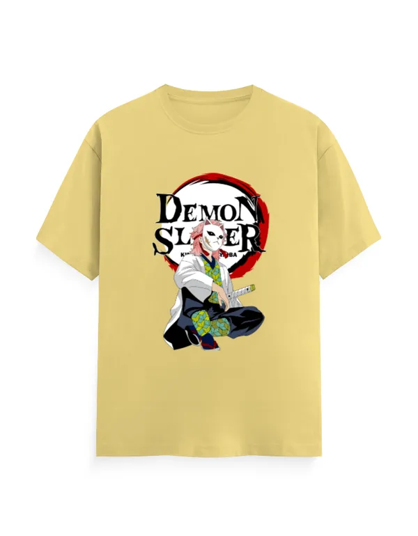 SABITO_Unisex_Classic_Anime_Graphic_100%_Cotton_T-Shirt