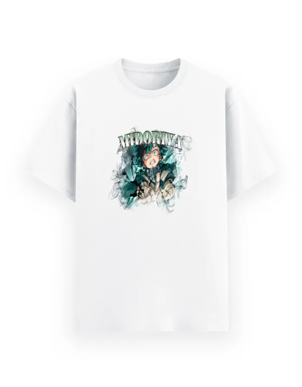IZUKU_MIDORIYA_Unisex_Anime_Graphic_Cotton_T-Shirt