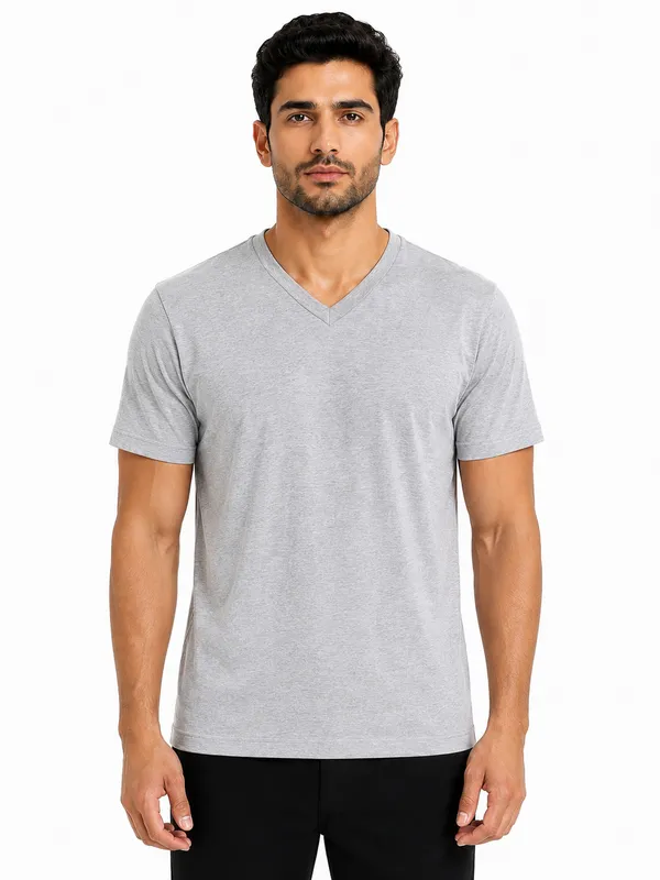 Unisex_Premium_100%_Cotton_V-Neck_T-Shirt