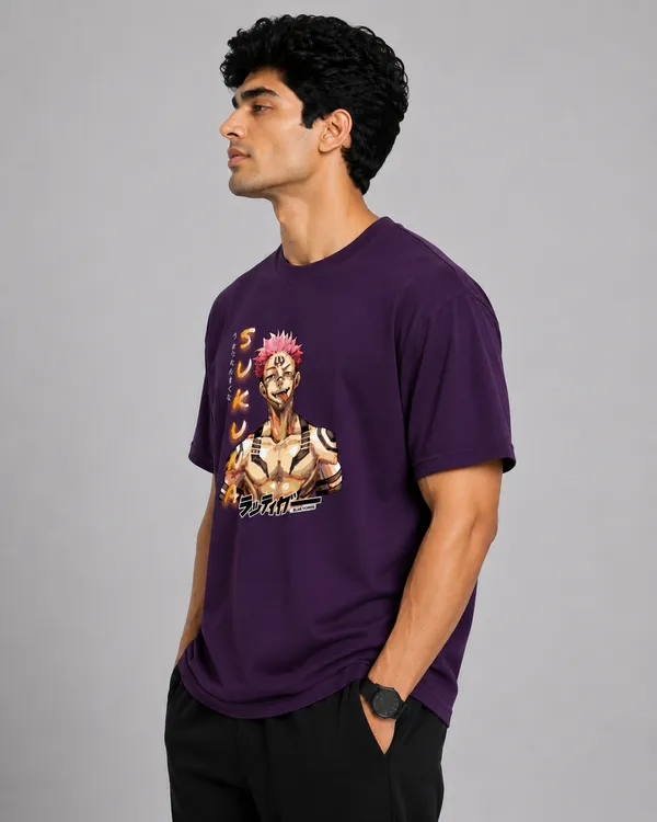 RYOMEN_SUKUNA_Unisex_Anime_Graphic_Cotton_T-Shirt