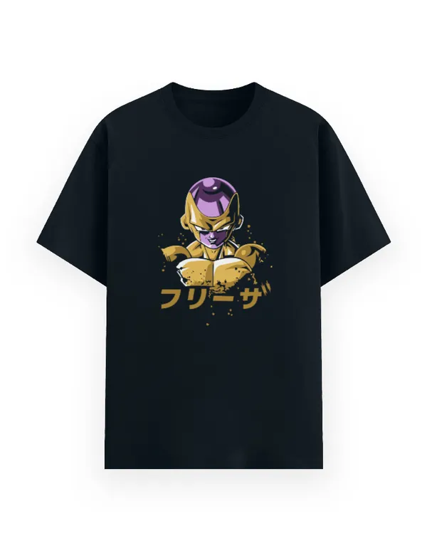 GOLDEN_FRIEZA_Unisex_Anime_Graphic_Cotton_T-Shirt