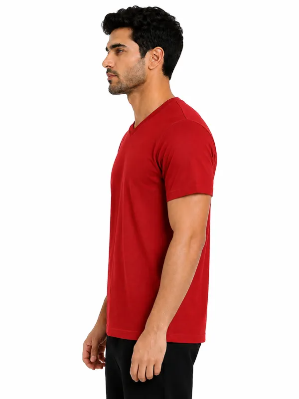 Unisex_Premium_100%_Cotton_V-Neck_T-Shirt