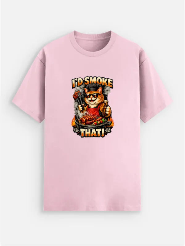 I'd_smoke_that__Cotton_Graphic_Print_T-Shirt