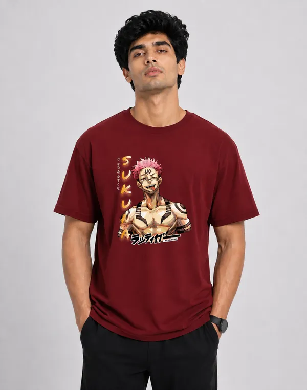 RYOMEN_SUKUNA_Unisex_Anime_Graphic_Cotton_T-Shirt