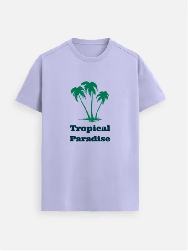Tropical_Paradise_Cotton_Graphic_Print_Round_Neck_T-Shirt