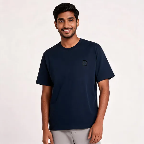 DH_Logo__Cotton_Graphic_Print_T-Shirt