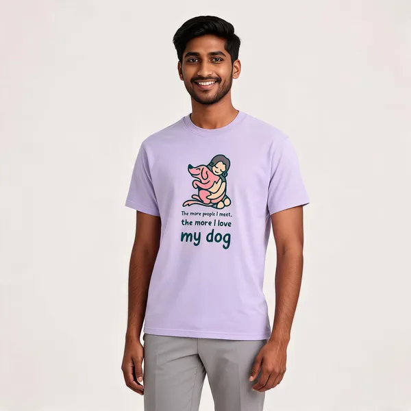 My_Dog_Cotton_Round_Neck_Graphic_Print_T-Shirt