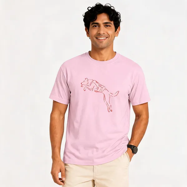 Flying_Dog__Cotton_Crew_Neck_Graphic_Print_T-Shirt