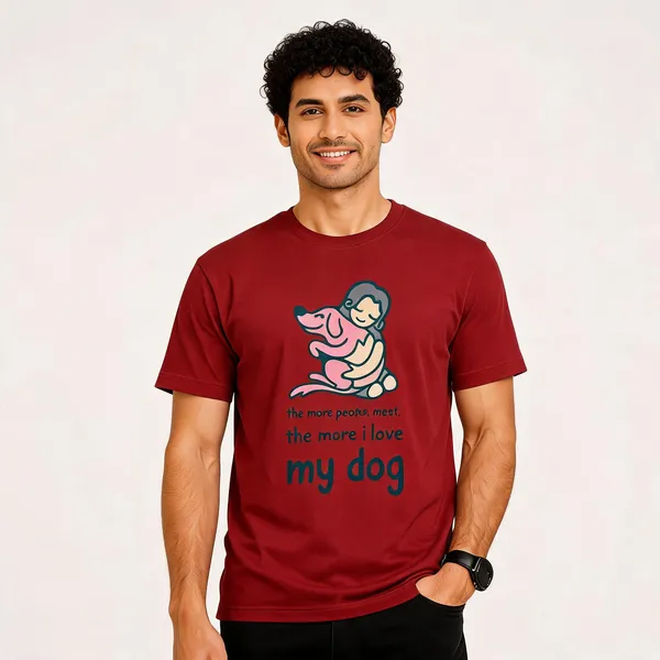 My_Dog_Cotton_Round_Neck_Graphic_Print_T-Shirt