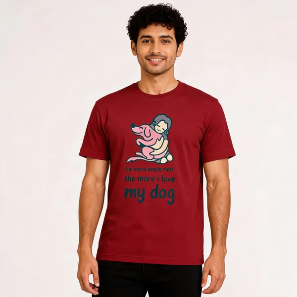 My_Dog_Cotton_Round_Neck_Graphic_Print_T-Shirt