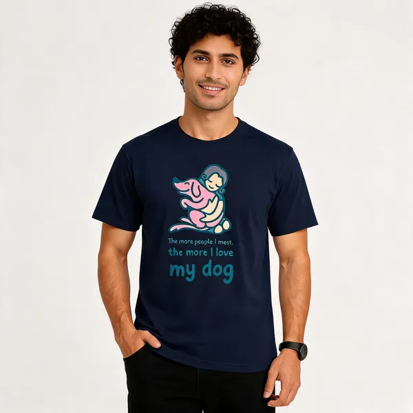 My_Dog_Cotton_Round_Neck_Graphic_Print_T-Shirt