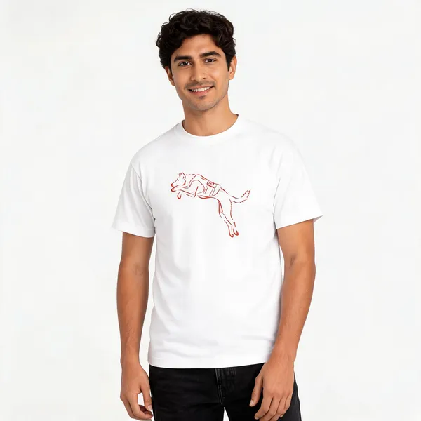 Flying_Dog__Cotton_Crew_Neck_Graphic_Print_T-Shirt