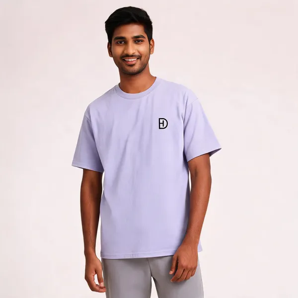 DH_Logo__Cotton_Graphic_Print_T-Shirt