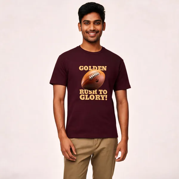Golden_Rush_To_Glory_Cotton_Graphic_Print_Round_Neck_T-Shirt