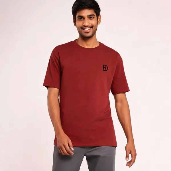 DH_Logo__Cotton_Graphic_Print_T-Shirt
