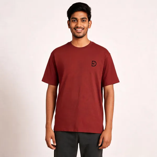 DH_Logo__Cotton_Graphic_Print_T-Shirt