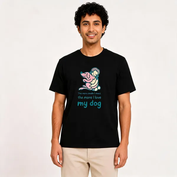 My_Dog_Cotton_Round_Neck_Graphic_Print_T-Shirt
