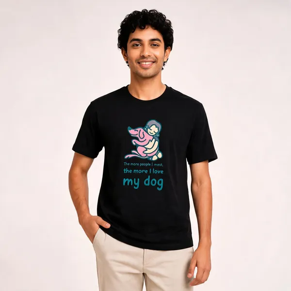 My_Dog_Cotton_Round_Neck_Graphic_Print_T-Shirt