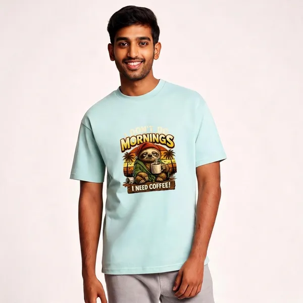 I_Need_Coffee_Cotton_Graphic_Print_T-Shirt